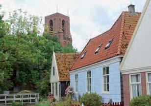 Enkele linten zijn verdicht tot kleine kernen, zoals Zunderdorp en Ransdorp. In deze kernen komt ook afwijkende bebouwing zoals kerken voor.