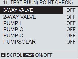 Test Run : Voor definitieve in bedrijfstelling doet u eerst een test run om de unit en componenten te testen.