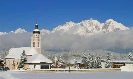 2 Kitzbuheler Alpen: Skigebied St. Johann in Tirol - Oberndorf De beide dorpen Oberndorf en St.