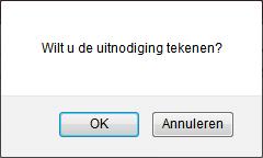 het versterken van het juridisch bewijs van de verzendingsdatum van de uitnodiging tot indienen van een offerte, is het aangeraden om de