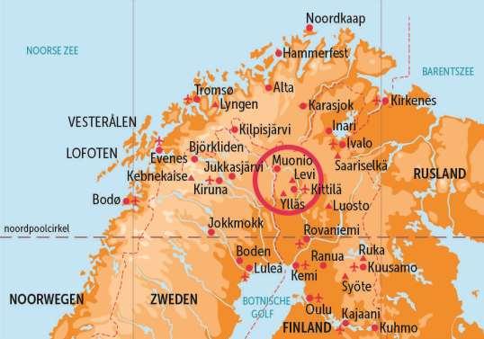 Finland: Winters Lapland Nederlandstalig begeleide groepsreis (5 dagen/4 nachten) 10 februari 14 februari 2019 Lapland is de noordelijkste provincie van Finland en ligt voor het grootste gedeelte