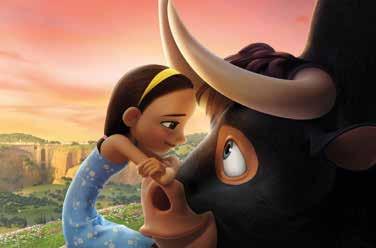 20th Century Fox WOENSDAG 9 JANUARI 2019 Ferdinand 108 minuten Ferdinand vertelt het verhaal van een grote stier met een klein hartje.