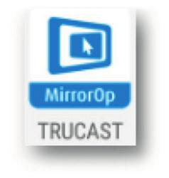 6.2. Casten vanaf mobiel apparaat naar TRUCAST via MirrorOp Presenter 6.2.1.