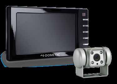 NIEUW DOMETIC PERFECTVIEW RVS 545 Achteruitrijvideosysteem met digitale 5" LCD-monitor en kleurencamera 5" monitor M 55L + camera CAM 45