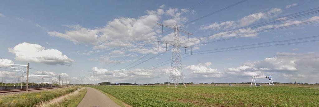 Het initiatief Zonnepark Overbetuwe De projectlocatie in rood aangegeven op bovenstaande afbeelding De projectlocatie gezien vanaf de Hoge Brugstraat (nabij Tielsestraat) De projectlocatie: kenmerken