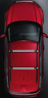 Roof Rails* Silver Finish VPLVR0085 Draagvermogen 75kg. ++ Hoogte auto met roof rails: Range Rover Evoque 1.