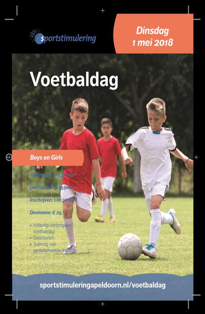 Voetbalclinic in meivakantie In de Meivakantie 2018 organiseert ACCRES Sportstimulering 2 voetbaldagen voor jongens en meiden.