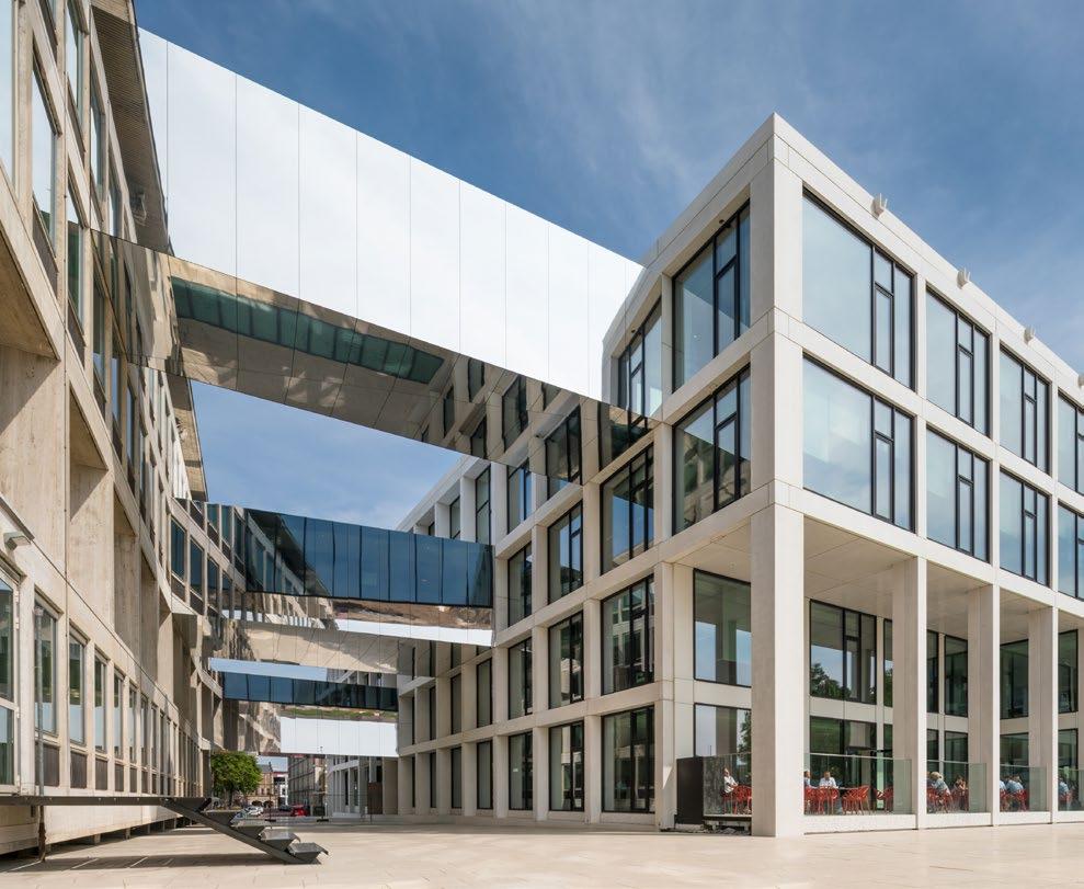 Het Gelders Huis, Arnhem De Provincie Gelderland krijgt door de combinatie van renovatie met nieuwbouw een duurzaam en eigentijds huis met een monumentaal karakter.