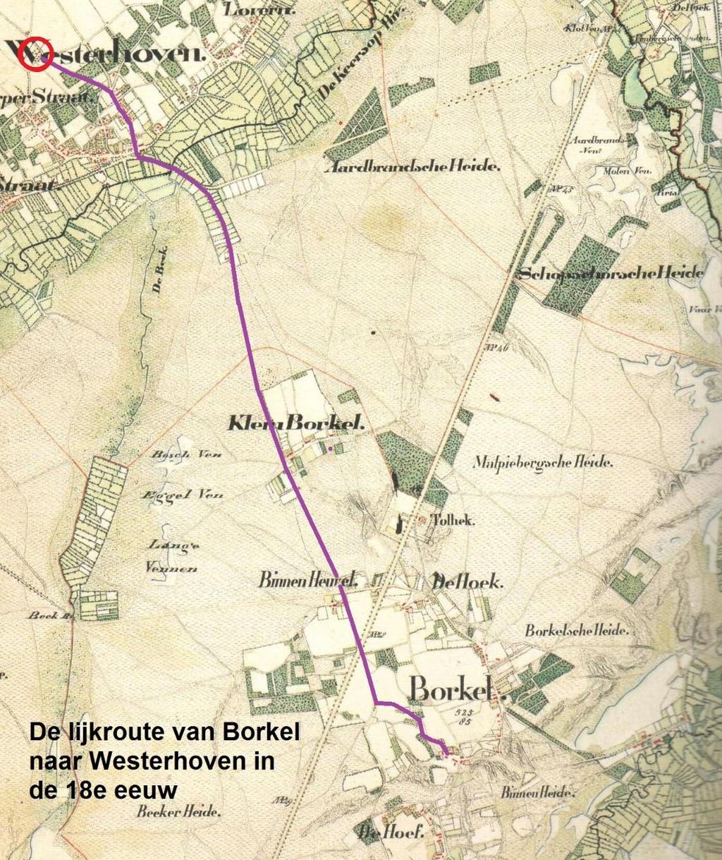 De route voerde voor het grootste deel over de oude baan van Westerhoven naar Neerpelt.