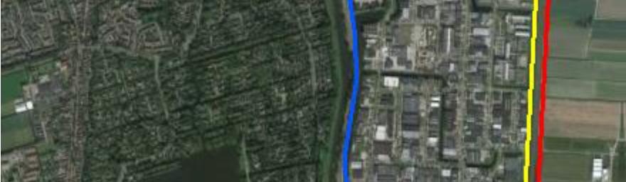 Langs de provinciale weg de N242 (blauw) 2.