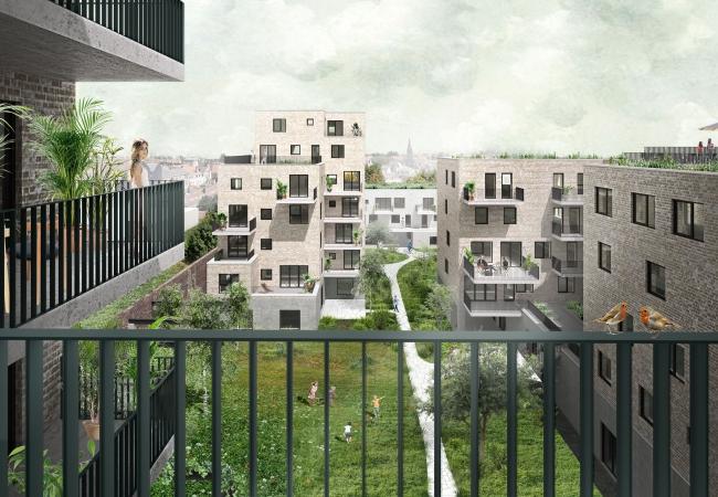 47 Cohousing Bijgaarde, Sint- Amandsberg