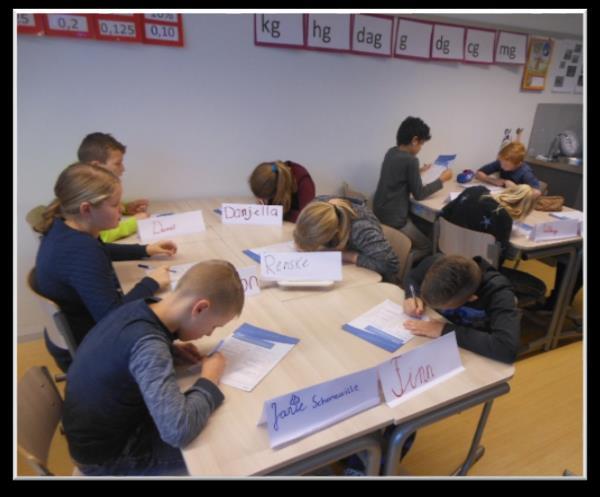 Terugblik terugkommiddag voortgezet onderwijs Op woensdagmiddag 22 november zijn juf Elma en ik naar het voortgezet onderwijs in Hoogeveen gegaan om de resultaten van de kinderen van groep 8 van