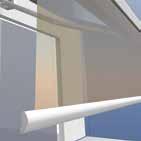 zonnescherm - het verticaal doek - de LED-verlichting(en) - het Winsol Heating System