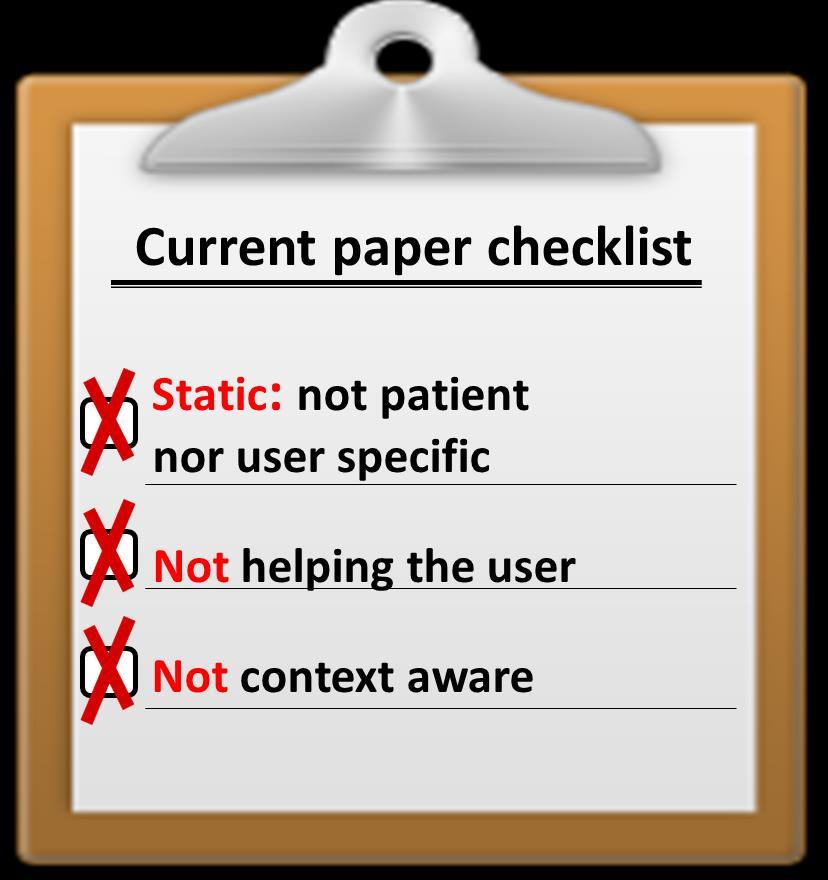 50 Intelligent dynamic clinical checklists improved checklist