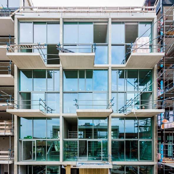 Appartementencomplex CPO Superlofts Buiksloterham kavel 21 te Amsterdam jaar 2015 2016 Opdrachtgever : Marc Koehler