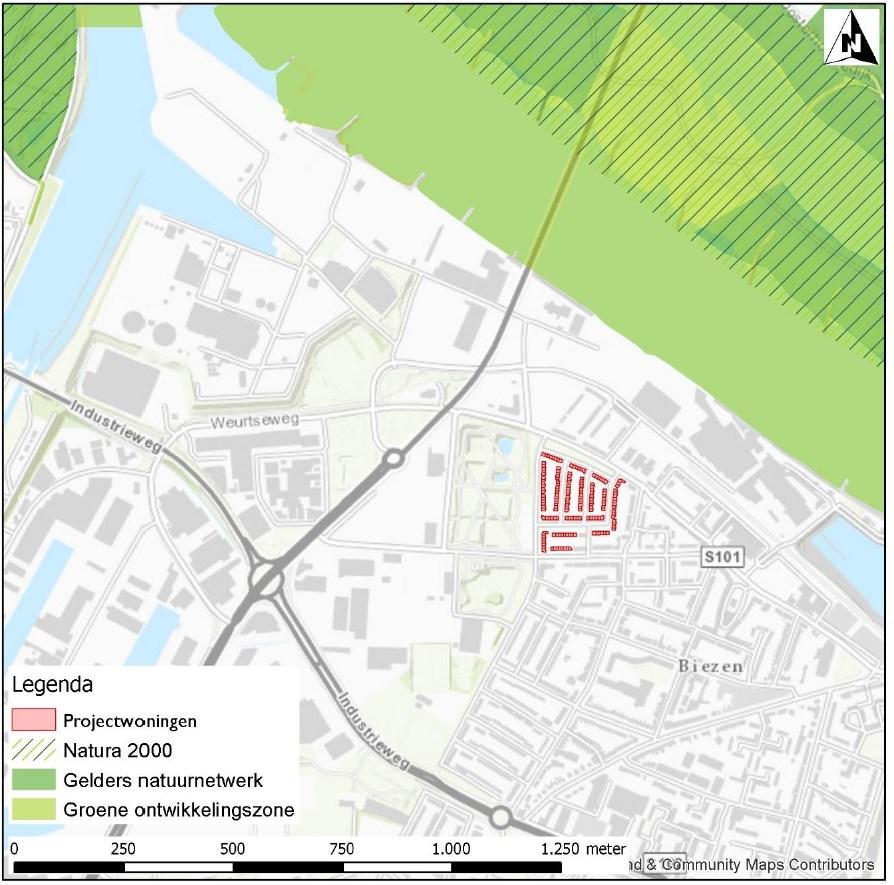 BIJLAGE 1 Kaart projectlocatie Figuur 1: Ligging van projectgebied