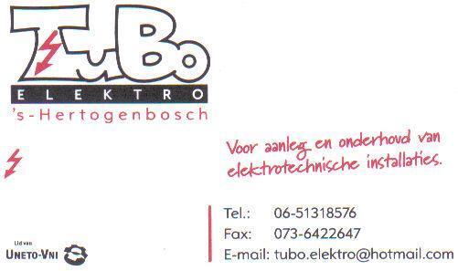 Ik zal mezelf even voorstellen, mijn naam is Johan en ben eigenaar van TuBo Elektro. Na 11 jaar voor een baas te hebben gewerkt heb ik in 2006 besloten zelfstandig ondernemer te worden.