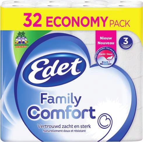 ACTIE ACTIE ACTIE Edet toiletpapier family comfort