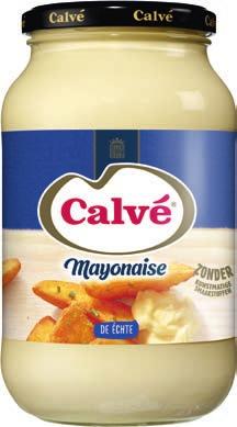 Calvé mayonaise pot 650 ml 64 Marne, Maille of Kühne mosterd