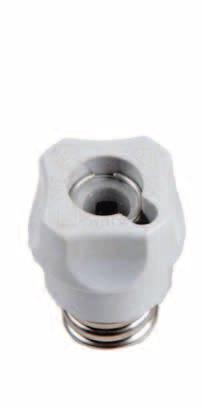 artikelnummer 696 E27 (DII) 4 0243 Zekeringkap, artikelnummer 0244 Adapter ring, artikelnummer 0242 E27 (DII) 6