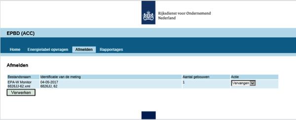 Bij een energielabel op basis van representativiteit wordt alleen het representatieve gebouw(deel) vermeld.