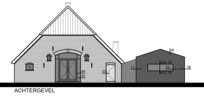 1.3 Werkkamer glasoppervlak kozijn zijgevel Ad =0,22 m², =0, =20, Cb=0,80, Cu=1 A;eq,aanwezig = 0,21 x 0,80 x 1 = 0,18 m² + glasoppervlak dakraam Ad =0,43 m², =0, =20, Cb=0,80, Cu=1 A;eq,aanwezig =