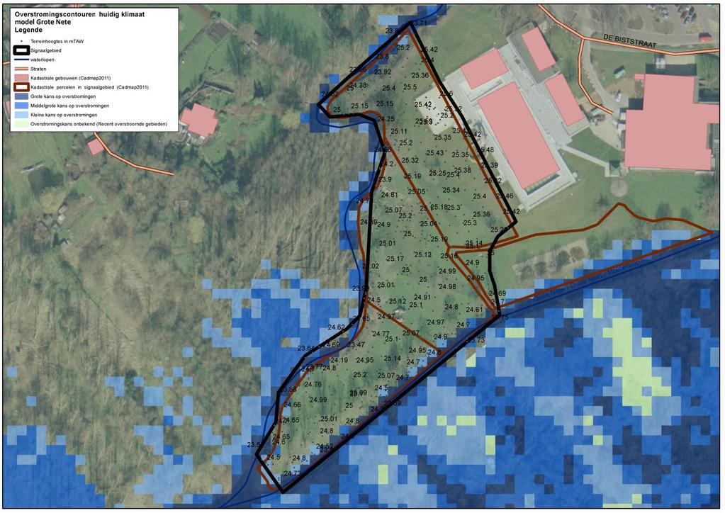 1.2 Overstromingsgevaar 1.2.1 OVERSTROMINGSRICHTLIJN 2 In het kader van de Europese Overstromingsrichtlijn (ORL) zijn overstromingsgevaarkaarten in opmaak die voor definitieve goedkeuring zullen