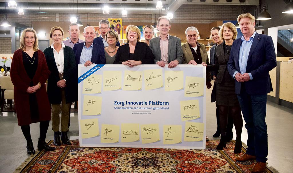 Partijen, o.a.: Zorg Innovatie Platform Roermond Gemeente GGz Zorggroep Seniorenwerk Maatsch.