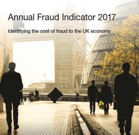 Annual Fraud Indicator 2017; Crow Clark Whitehill Fraude 7.00% 6.00% 5.00% 4.00% 3.00% 2.