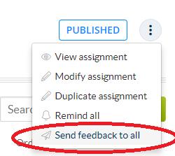 Feedback versturen Om feedback te sturen moet je: - vanuit de feedbackomgeving rechtsboven in het scherm op Nakijken klikken en vervolgens Cijfer kiezen (Zie afbeelding op de volgende pagina).