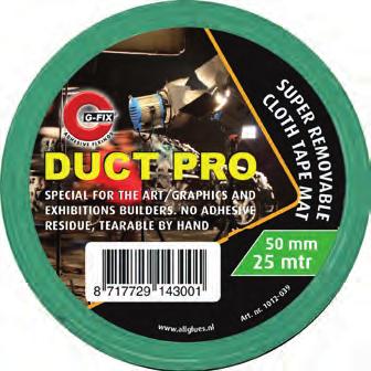 DUCT PRO / SCHOON VERWIJDERBAAR / NO RESIDUE Art.