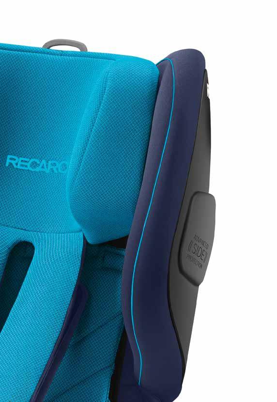 DESIGN MET FUNCTIONALITEIT RECARO combineert sportief, tijdloze elegantie en functionaliteit.