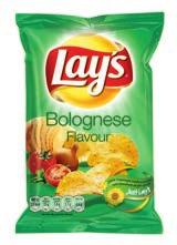 Chips Cheese Onion zakje 40gr Lay s Chips Bolognese