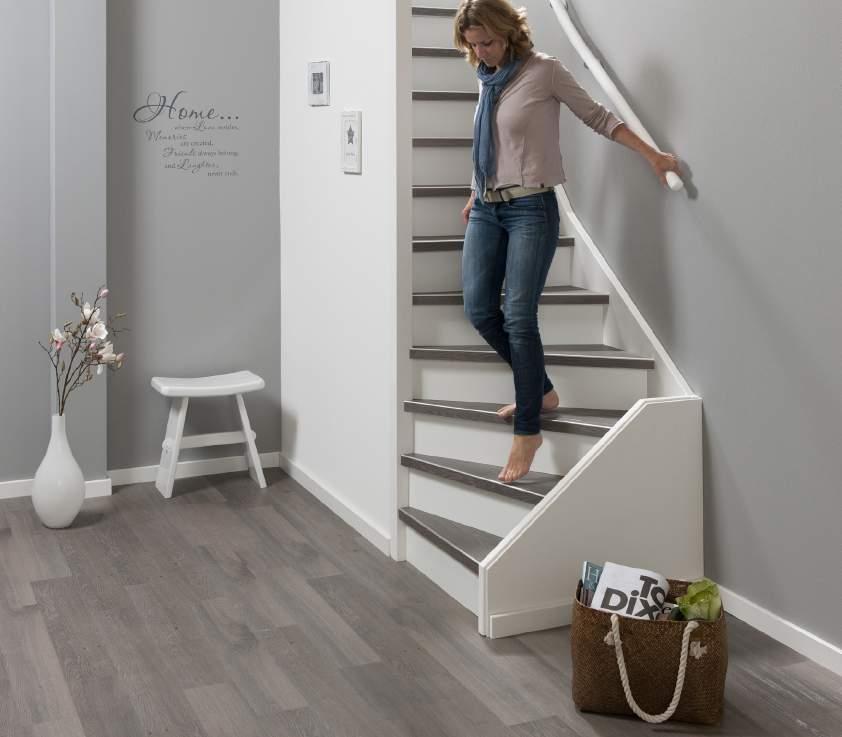 Flexxstairs Voor stijlvolle trapbekleding Na Voor Is je trap