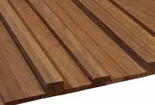 Het hout is natuurlijkgemodificeerd én het is verkrijgbaar in verschillende profielen die met elkaar te combineren zijn op de gevel.