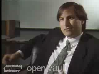 Aan het eind van dit interview uit 1990 wordt Steve Jobs gevraagd hoe hij de toekomst van netwerken ziet opmerkelijk om te