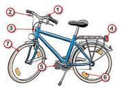 A. Fietscontrole op school: Veel leerlingen rijden met een fiets die technisch niet in orde is.
