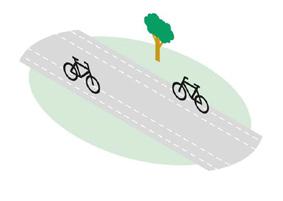 Waar moeten fietsers rijden Is er een fietspad, dan moeten fietsers daar op rijden, tenminste indien het berijdbaar is.
