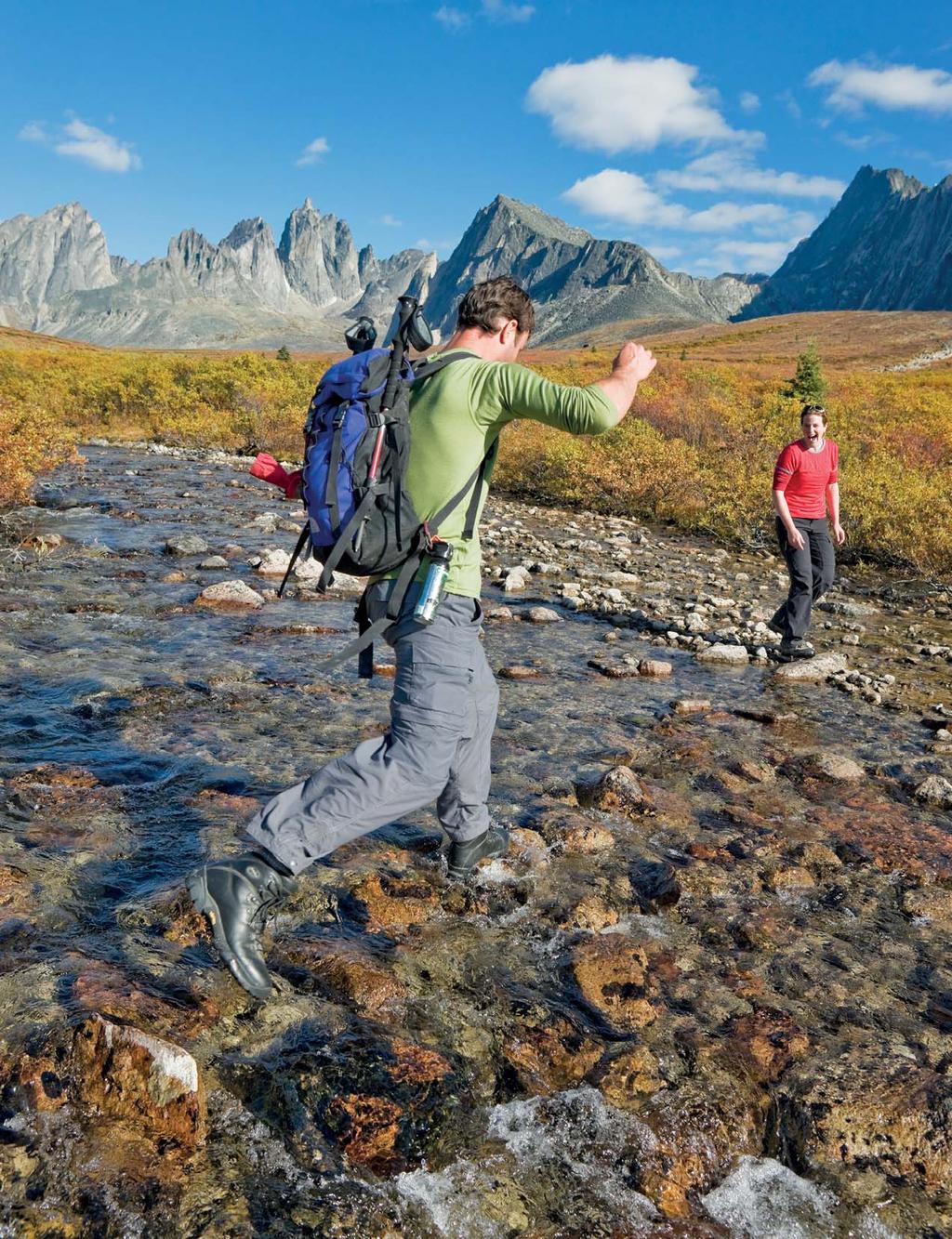 De lente is weliswaar kort, maar in april en mei staat de Yukon in bloei.