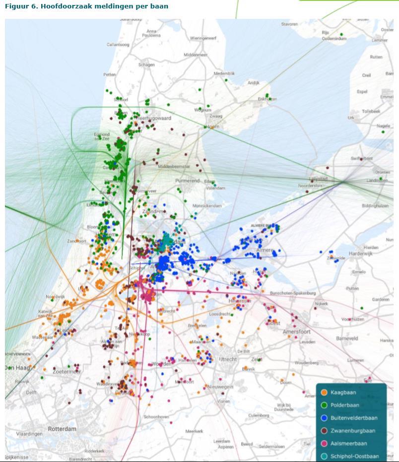 Bijlage 3: Landelijke cijfers over klachten en melders Cluster Klachten (periode, specifiek en algemeen) *) 2018-1 2017-1 Bij/af in % Aalsmeerbaan 18.049 10.863 7.186 66,2% Buitenveldertbaan 15.217 6.