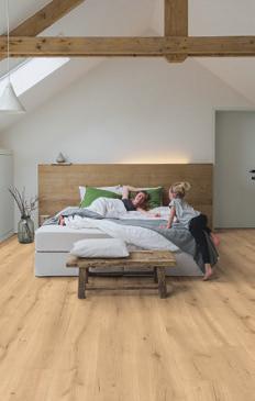 Voor om het even welke kamer, ongeacht welke stijl, heeft Quick-Step de juiste vloer: van lichte, strakke vloeren tot