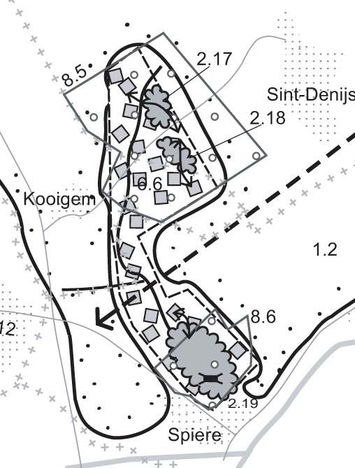 Aan de hand van ruimtelijke concepten staat hierin beschreven hoe het gebied kan ontwikkelen. De gemeente Spiere-Helkijn wordt gesitueerd in een groot aaneengesloten gebied van het buitengebied.