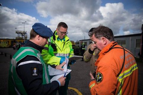 Liaison officieren (LSO) Reservisten in dit team hebben specifieke deskundigheid.