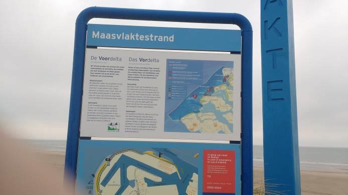 1. Overzicht zwemwaterlocatie Maasvlakte II.