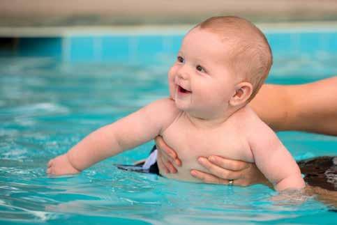 Baby- en peuterzwemmen Een beginstapje is het babyzwemmen voor kinderen van 6 maanden tot 2,5 jaar oud.