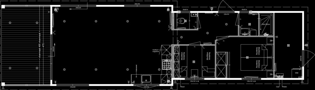 De Aqualodge is standaard voorzien van een interne opbergruimte en een veranda van 15 m2.