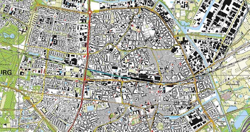 Figuur 2: deeltraject Clarissenhof en spoorzone Tilburg In bijlage 4 van de Circulaire zijn per (deel)traject de eigenschappen van de trajecten beschreven.