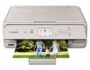 De printer is een extra compact, ruimtebesparend model. PIXMA TS6150 Een compacte All-in-One, print thuis prachtige foto's en haarscherpe documenten.
