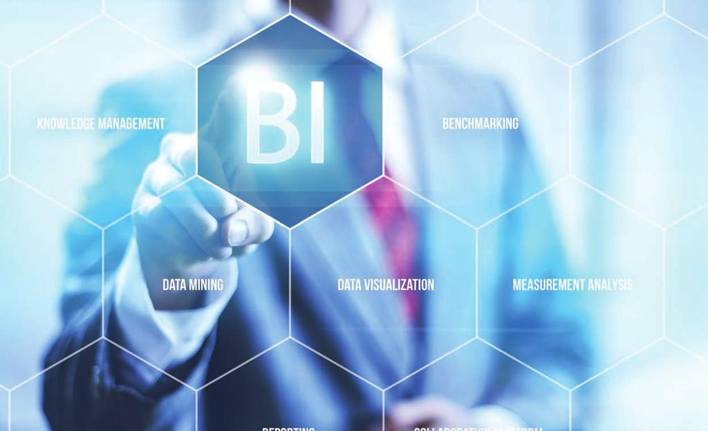 Business Intelligence Business Intelligence (BI) en Data Analytics worden gebruikt om (bedrijfs)gegevens om te zetten in bruikbare informatie.