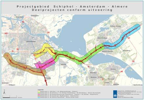 2 Programma Schiphol Amsterdam - Almere Doel: Het verbeteren van de bereikbaarheid en leefbaarheid op de verbinding Schiphol-Amsterdam-Almere Resultaat: Stimulans